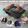 Office Foot Rest Footrest Under Desk Foot Stool with Roller Massager for Office Pressure Relief Foot Rest Under Desk