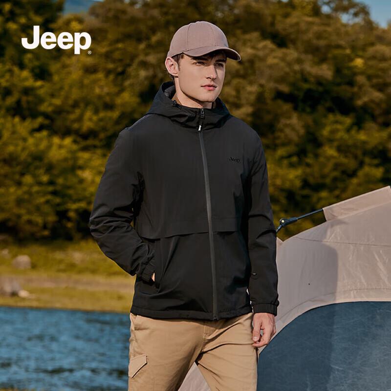 Мужская ветровка JEEP для активного отдыха 3XL