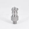 0.1/0.2/0.3 Mpa 1/4" NPT SUS304 Sanitary Adjustable Air Release Pressure Relief Safety Valve Exhaust Homebrew Compressor