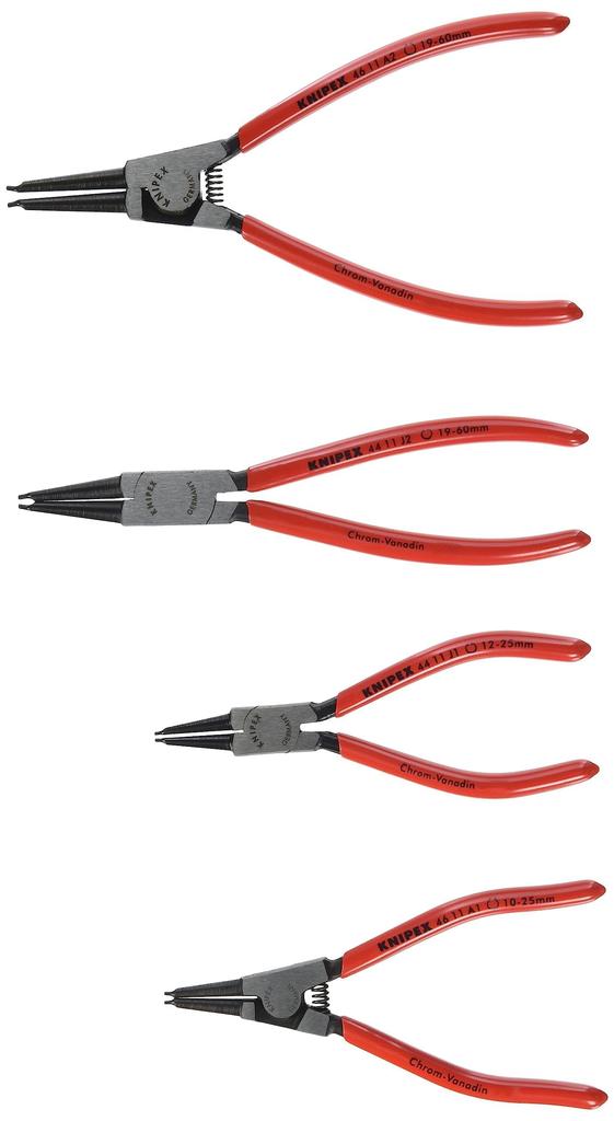 KNIPEX set clești inele elastice de 002003V02 set, 4,