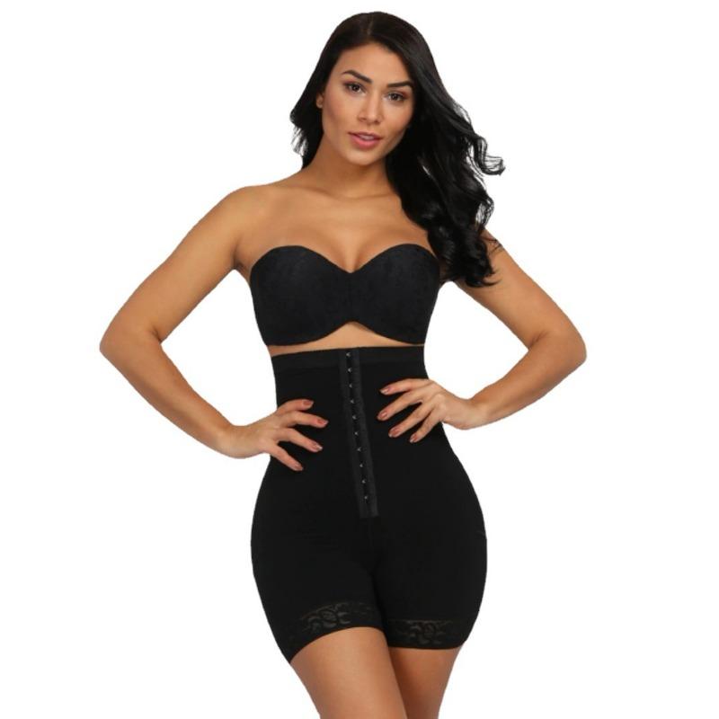 High Waisted Tummy Control Butt Lifter Shapewear Pants With Waist Support And Silicone