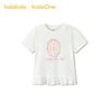 BalaOne Girls' Cartoon Print Short Sleeve T-Shirt