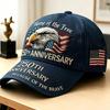 POD Heat Transfer Baseball Hat D Digital Printing American Anniversary Hat Outdoor Sun Hat