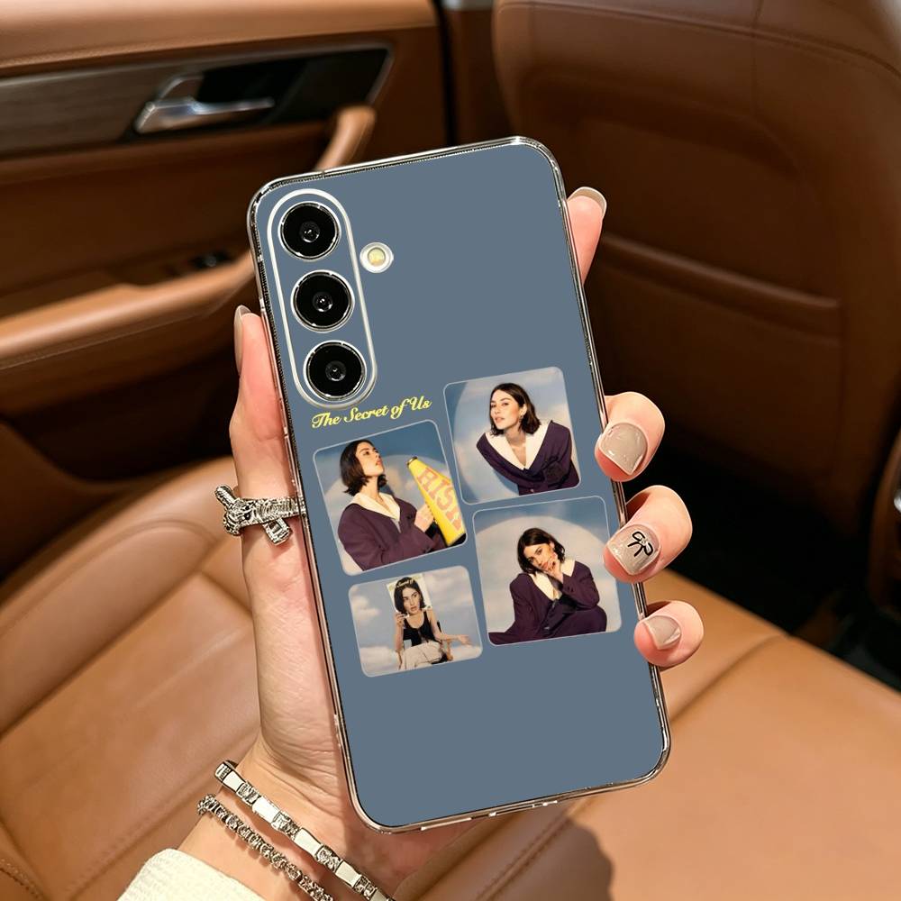 Pop singer-Gracie-A- Abrams Clear Phone Case for Samsung Galaxy A71, A70, A52, A51, A40, A30
