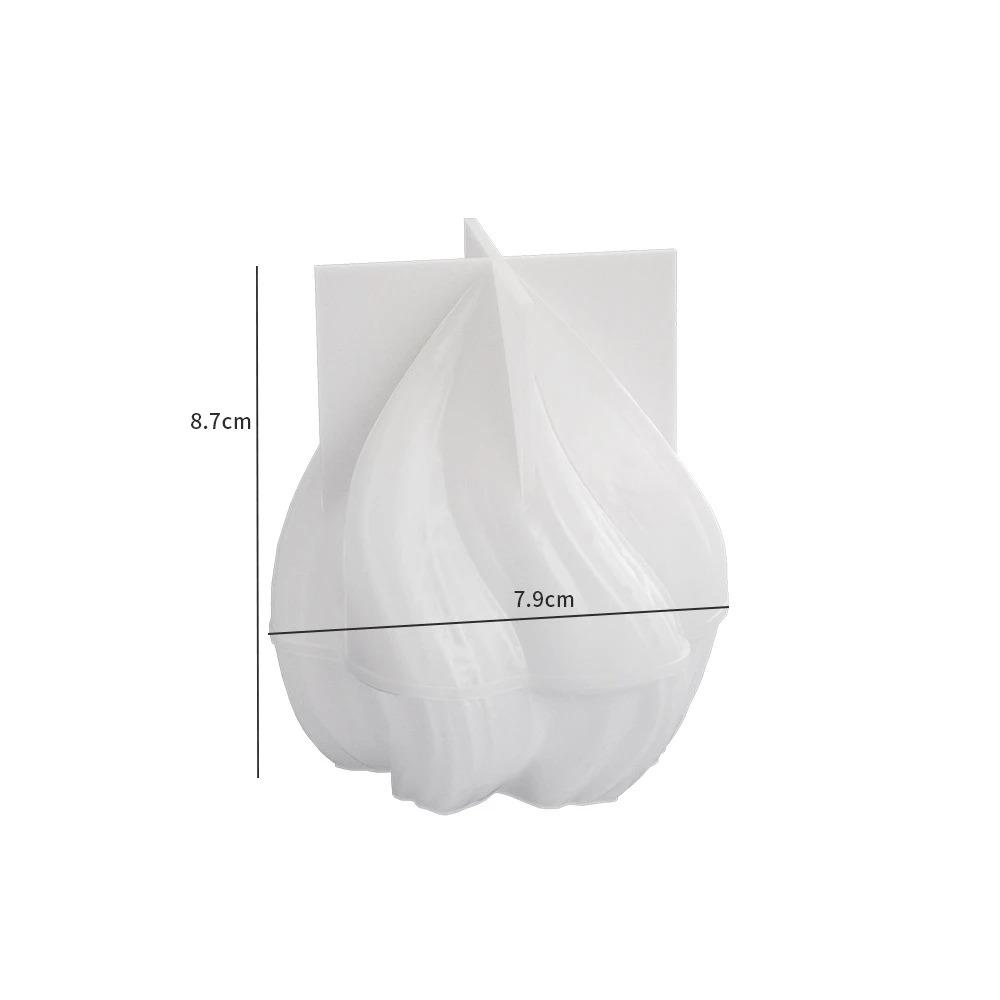 

Геометрические спиральные полосы силиконовые формы вращающаяся капля воды свеча силиконовая форма DIY гипсовая форма для мыла аксессуары для украшения дома инструменты ручной работы L