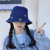Cheap Bucket Hats for Girls and Ladies Students Fisherman Hat Spring Summer Smiling Face Cute Female Cowboy Caps Custom Okay