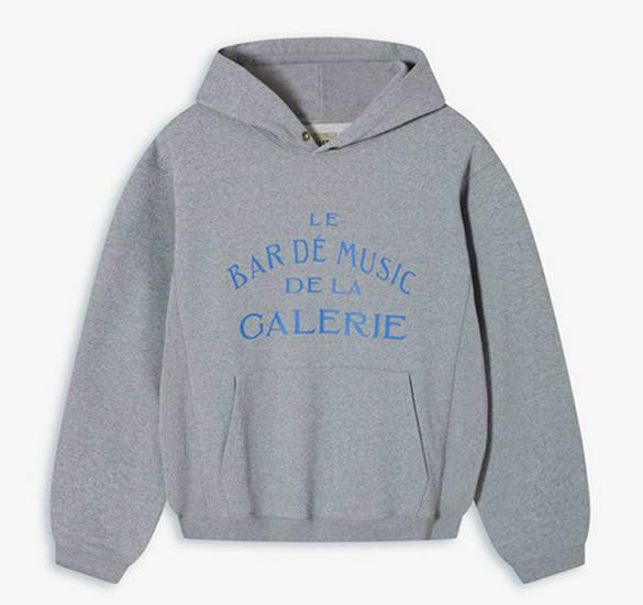 Unisex Trendy Hooded Sweatshirt with 2024 Autumn/Winter Logo Print