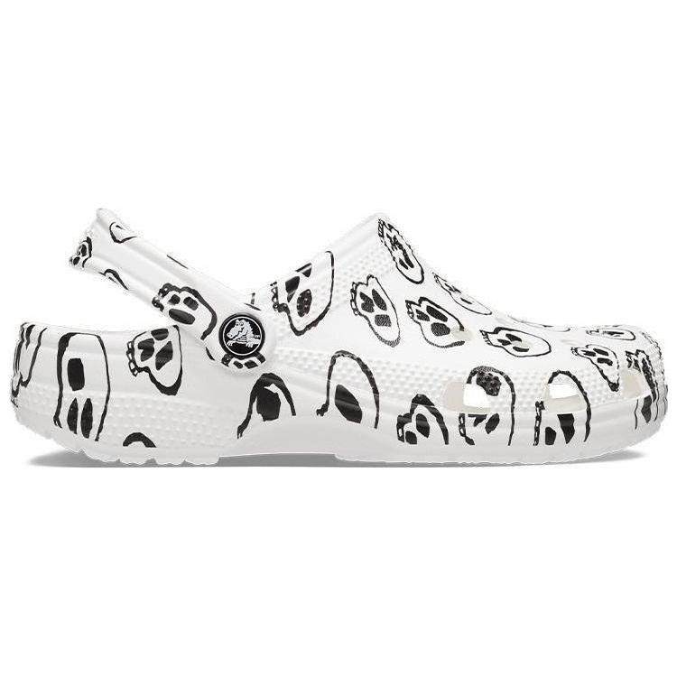 Crocs Classic Clog Skull Print White 208993-103