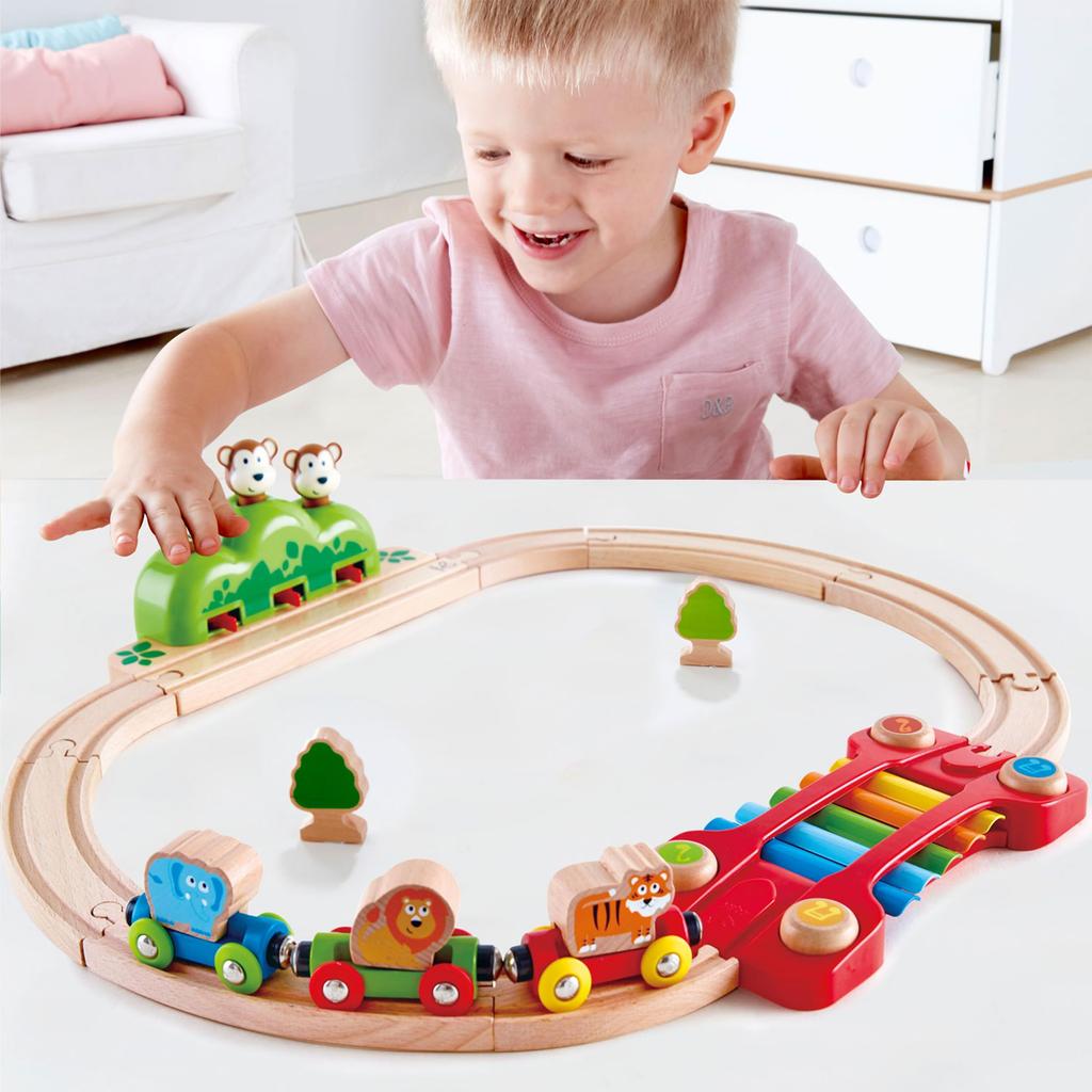 Hape Sound Rail and Monkey Set E3825 Pop-up