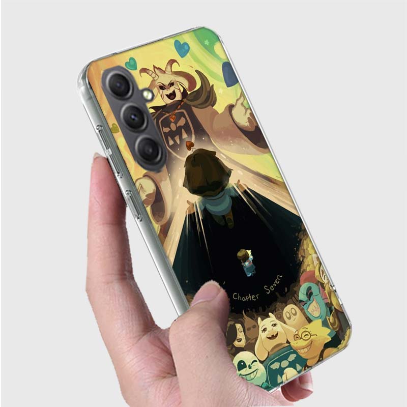 Chapter art Undertale Phone Case for Samsung Galaxy A54 A14 A24 A34 A17 A37 A57 A55 A35 A25 A15 A16 A26 A36 A56 A13 A23 A33 A53