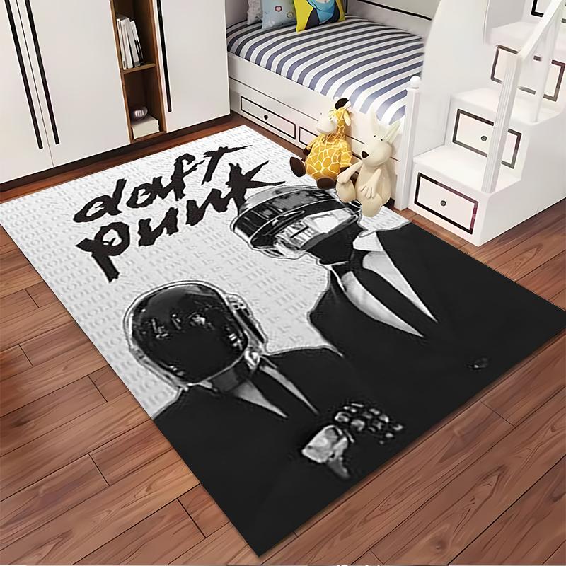 Artistic Geometric Modern Wall Art Area Rug, Non-Slip Washable Throw Carpet for Living Room Bedroom Entryway Home #1318
