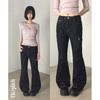 The Pink Women Cargo Multi Pocket Cut bootCut Pants