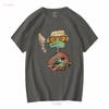 Rango y Miedo y Asco en Las Vegas S 5XL Camiseta EN089 vintage Lavada Cómoda Casual moda hombre Suave Elástica