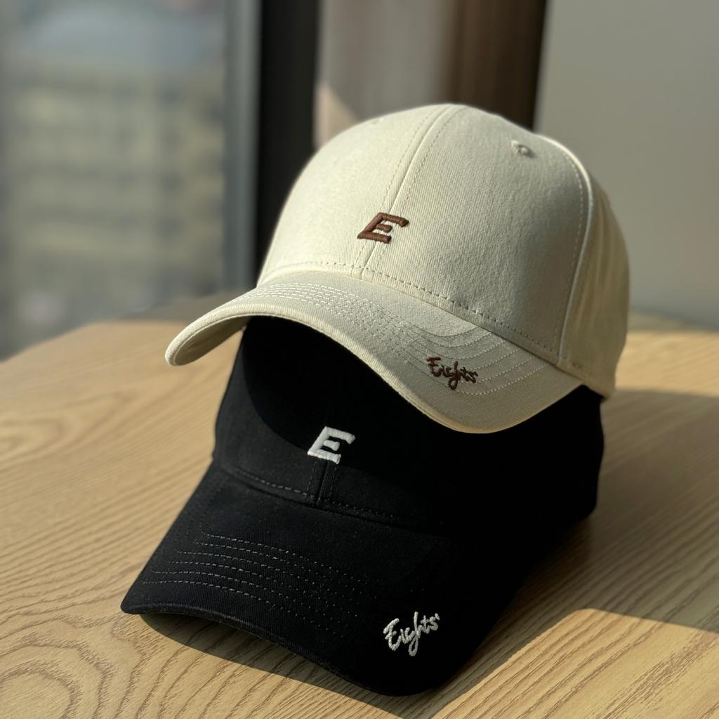 2026New embroidered letter baseball cap for men and women, versatile hard-top duckbill cap for casual sports, makes the face look smaller and