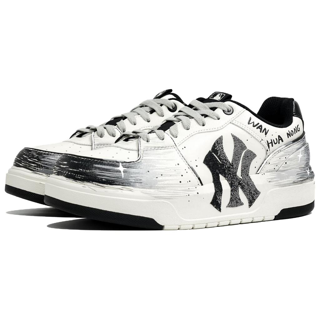MLB Chunky Liner Kaleidoscope, Crushed, Shopping Bag Low top Skateboard Shoes Unisex Gray White 3ASXCA12N-50WHS(Team113- BOX)
