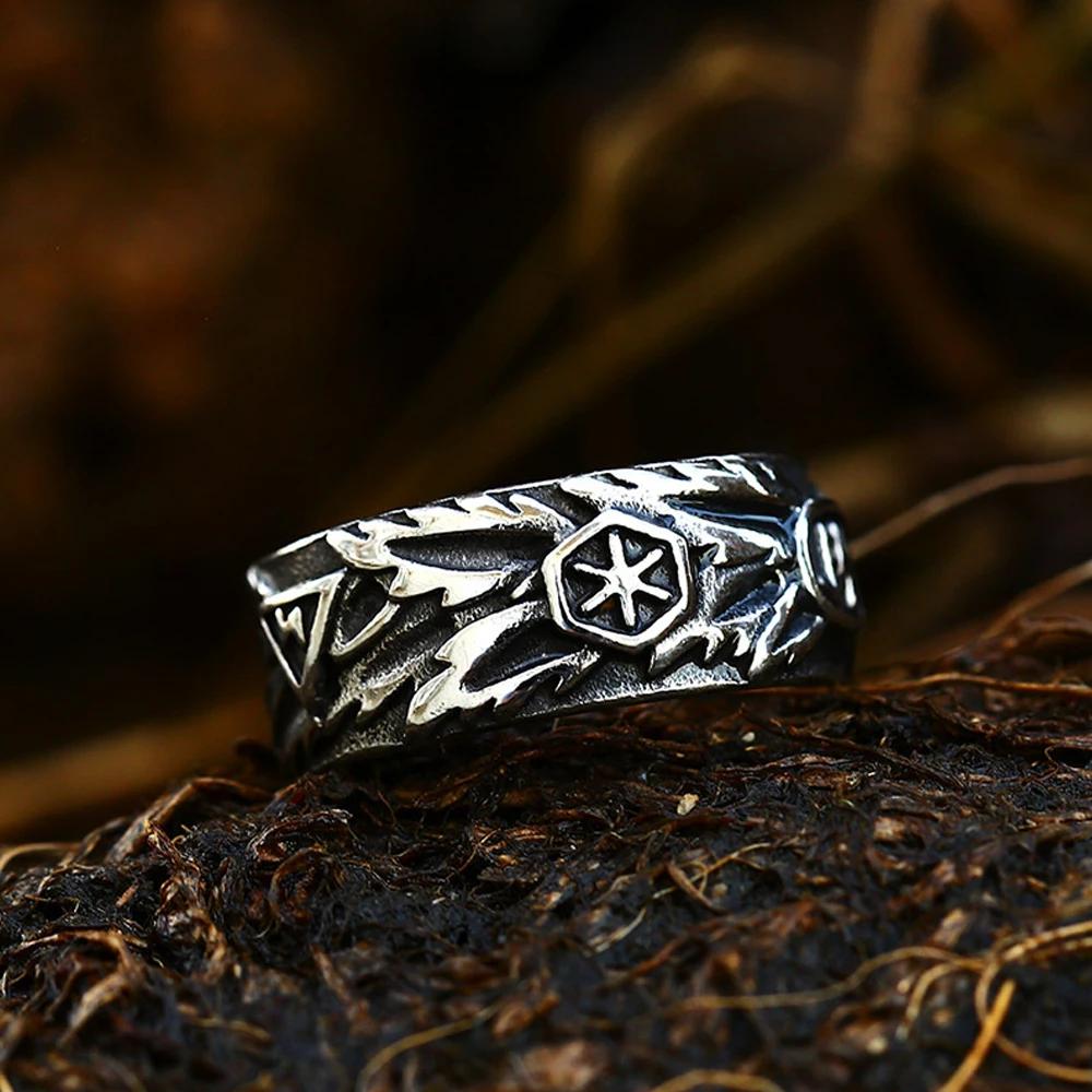 Vintage Gothic Skull Rings for Men Women Punk Hip Hop Party Skull Stainless Steel Ring Fashion Jewelry Gift Wholesale Size 7-13