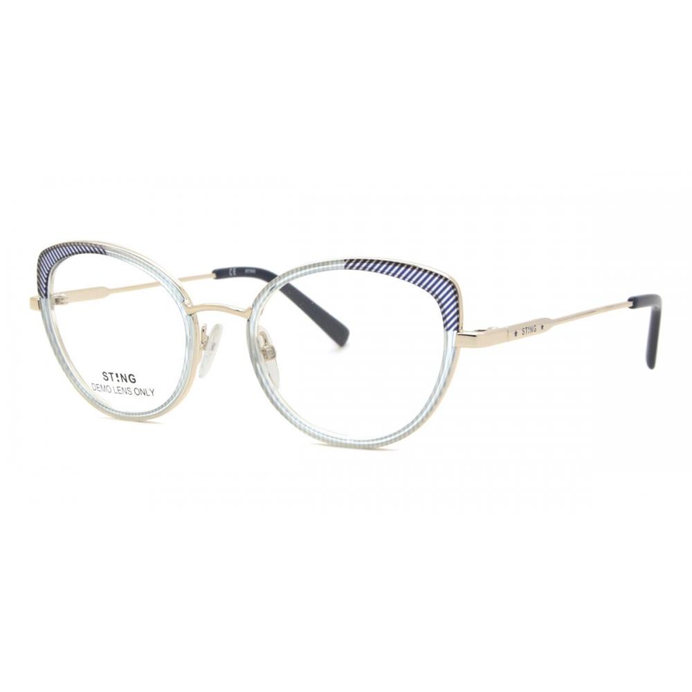 Sting Sst431v With Clip On 594p Unisex Eyeglasses