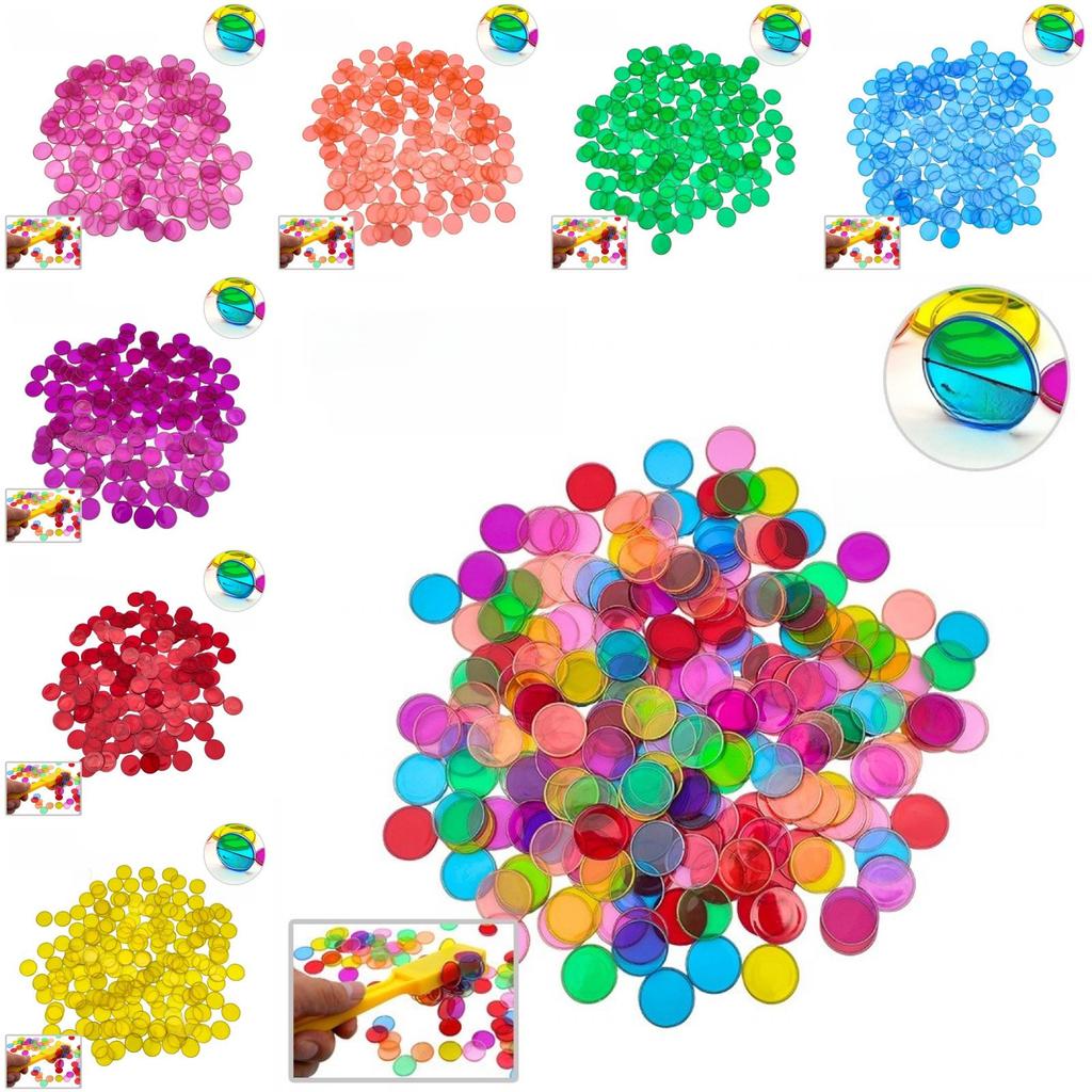 Early Education Magnetic Circles Set For Kids Science Learning Toys