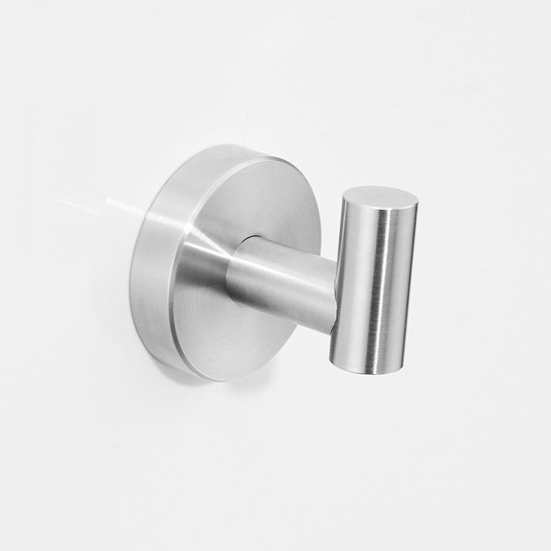 304 Stainless Steel Towel Bar, Paper Holder & Clothes Hook Bathroom Set - 3 Pieces