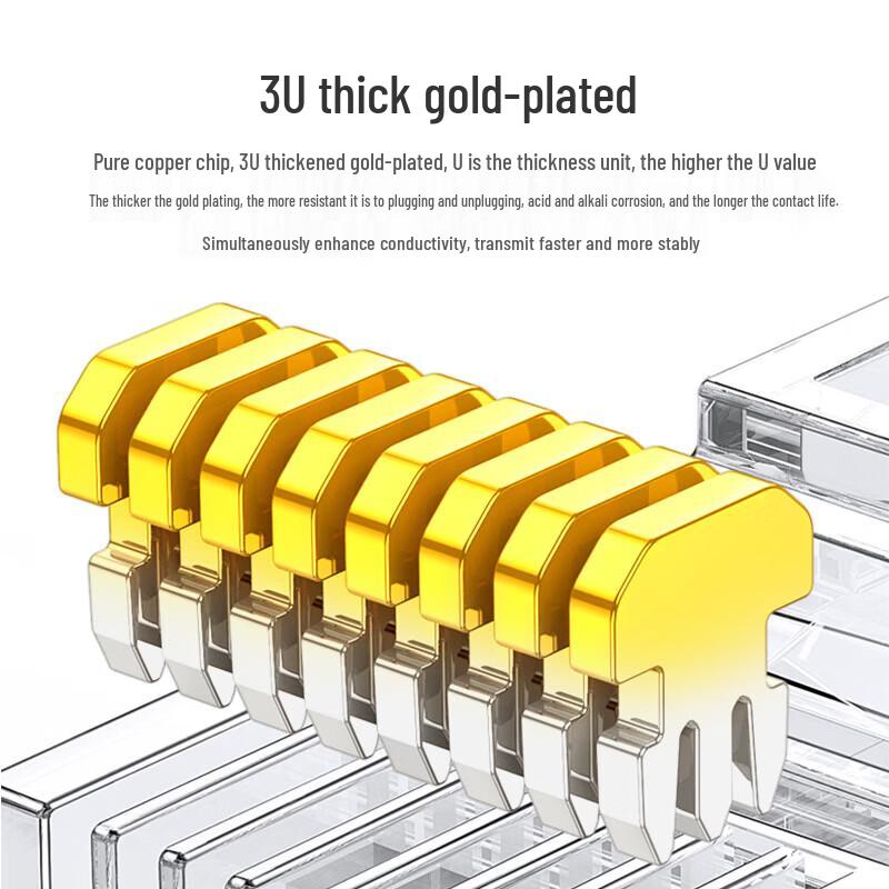Ugreen Cat6A Shielded RJ45 Connector