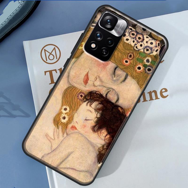 The Kiss Gustav Klimt Painting Case For Xiaomi Redmi 13C 10C 12C 14C Redmi Note 14 13 Pro 12 11 9 10 9S 10S 11S 12S Cover