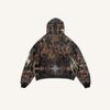 Unisex Oversized Hooded Sweatshirt With 3D Print Streetwear Style Fall Casual Top