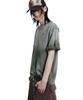 AAKAM Dirty Mist Roll-Up Half Top (Khaki)