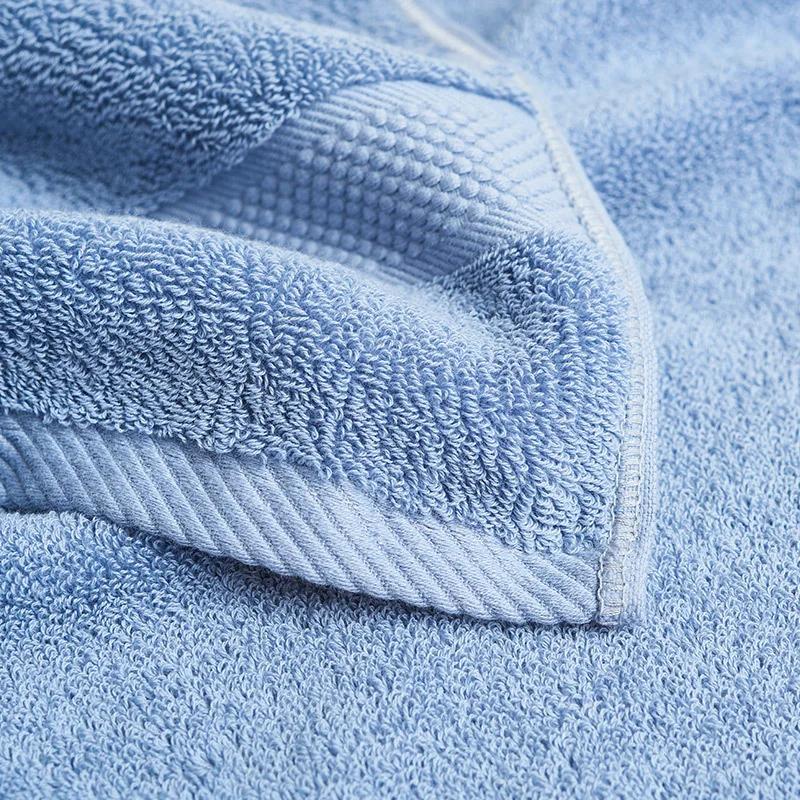 1Pc 34x34cm Square 100% Cotton Solid Color Thicken Hanging Soft Absorbent Bathroom Adult Face Towel