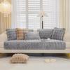 Warm Sofa Plush Cover Non Slip Cushion Covers Winter Quick Heat Furniture Decor