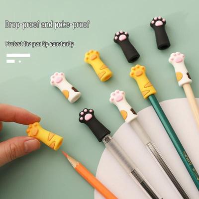 Little Bear Cat Paw Pencil Cap & Grip for Elementary Students