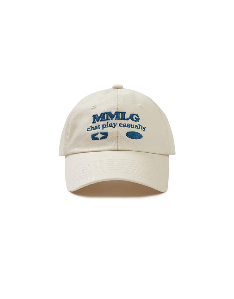 MMLG [Mmlg] Letter Play Ball Cap (Ivory)