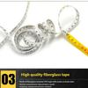 Fiberglass Tape Measure for Long Time Use in Professional Construction Work and DIY Home Improvement Activity