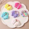 High-grade Sequined Bow Hair Rope Children's High Elastic Small Intestine Ring Does Not Hurt The Hair Rubber Band Ponytail Children's Hair Accessories