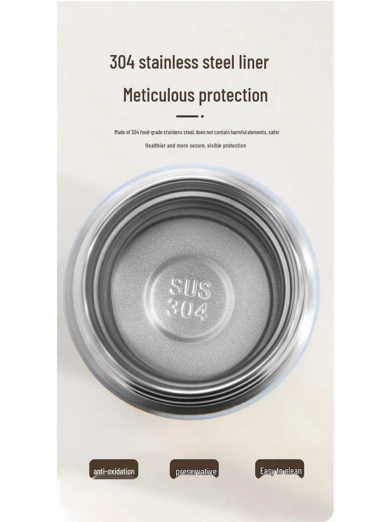 Stainless Steel Insulated Water Bottle with Smart Temperature Display for Outdoor Sports