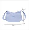 Casual Nylon Womens Shoulder Bag Korean Fashion Simple College Style Crossbody Bag Large Capacity Designer Ladies Handbag Purse