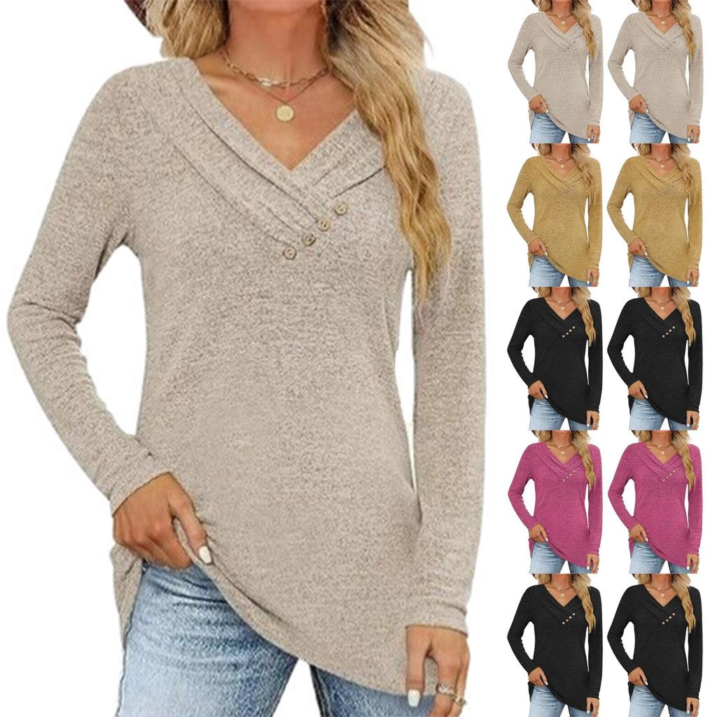 Women's Fashionable Long Sleeve Elegant Commuting And Casual Top