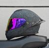 DOT Anime Cartoon Full Face Motorcycle Helmet Graffiti Printed Street Racing Motorbike Helmet For Adults