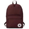 Go 2 Minimalistisches Mode-Rundlogo Reißverschluss Rucksack Unisex Rucksack Lila Rot 10020533-A23