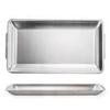 1PC Rectangular Dining Table Decoration Storage Tray New Stainless Steel Material Tray Outdoor Multiple Sizes Available