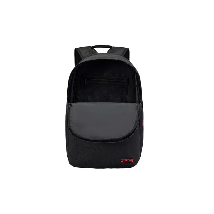 Jordan Classic Air Large Logo Polyester Backpack Unisex Backpacks Black JD2613017AD-001