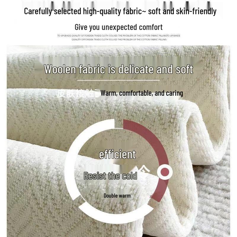 Langsha Women's Herringbone Fleece-Lined Wide-Leg Pants