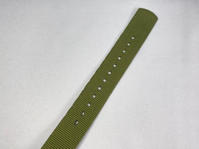 SEIKO L0N601AJ0 Seiko 5 Sports 22mm Nylon Band Green for SRPJ19J8/SBSA163/4R36-12K0