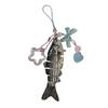 Mini Fish Keychain Acrylic Lovely Jewelry Fishing Lure Keychain Fishing Mini Keychain Pendant Gifts for Men Fishing Accessories