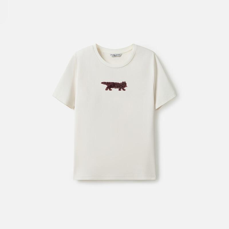 Broadcast Women's Chic Casual Round Neck Short Sleeve T-Shirt