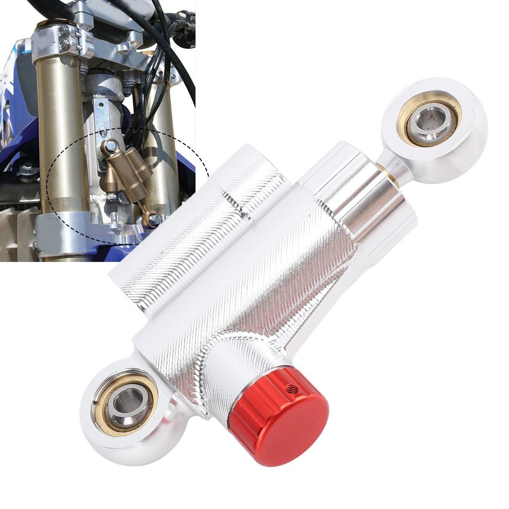 Motorcycle Steering Damper Stabilizer CNC Aluminum Alloy Safe Control Enhanced Stability for Motorbikes