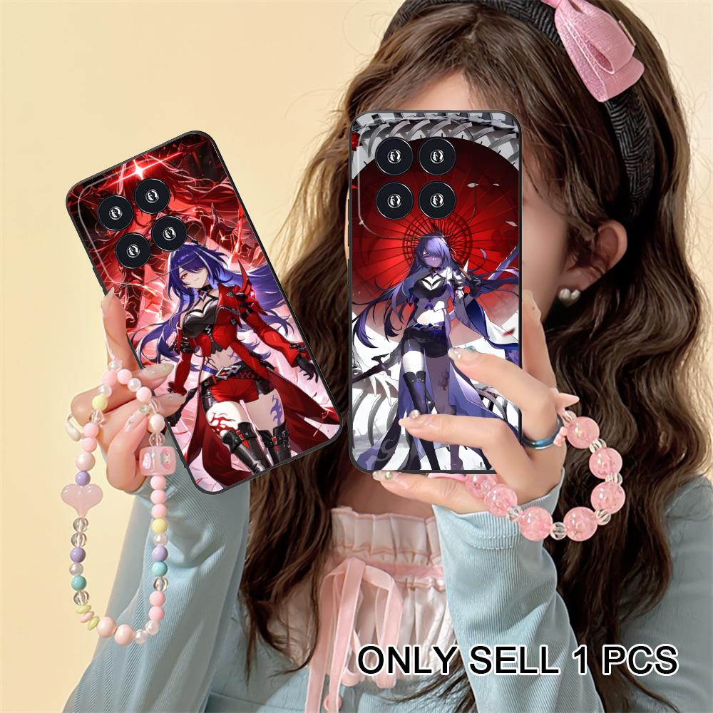 HSR Acheron Matte TPU Mobile Phone Case for Xiaomi 15 14 13 12 Mi 11 T Ultra Lite Pro S X 5G Colorful Printing Cover