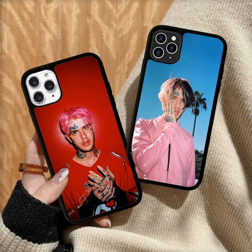 Lil Peep Hellboy Love PC+TPU Phone Case For iPhone 17 16 15 14 13 12 11 Pro Max Plus Kawaii Cartoon Cover
