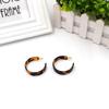 Japanese-Korean Style Minimalist Resin Acetate Stud & Drop Earrings for Women