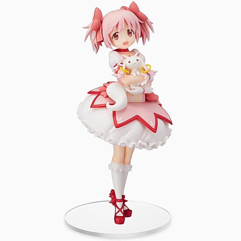 Anime Magikano 18cm Puella Magi Madoka Magica Figurka Model PVC Lalka Dekoracja Biurka Figurka Akcji Zabawki Kolekcjonerskie Prezenty dla Dzieci