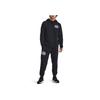 Under Armour Johnson Series Letter Logo Printed Fleece Jogging Training Knit Pants Men Pants Black 1380108-001